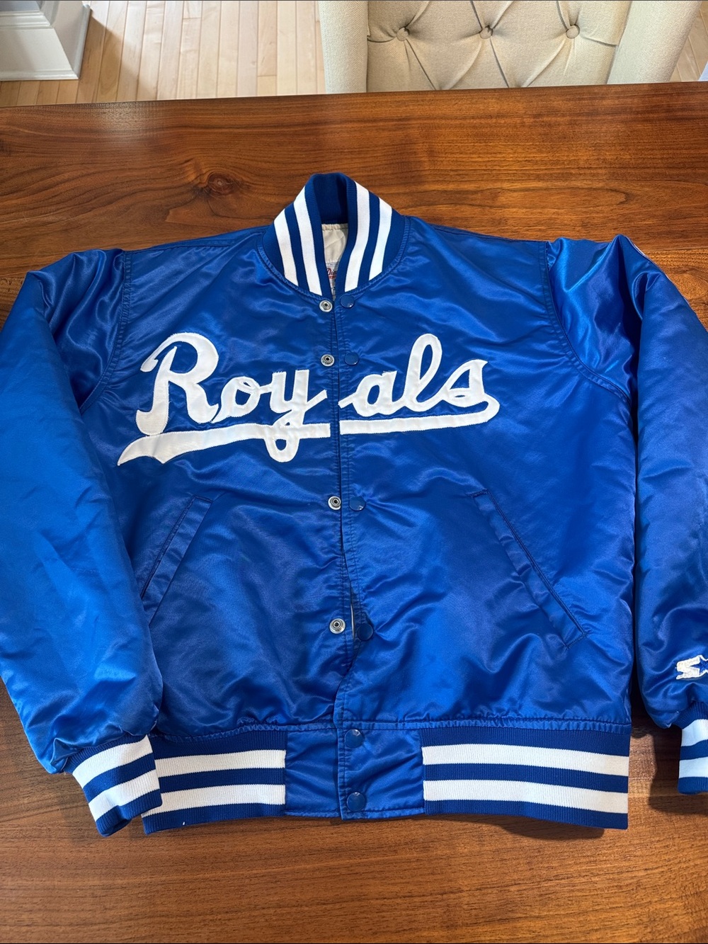 Vintage Starter Jacket Kansas City Royals Made in USA
